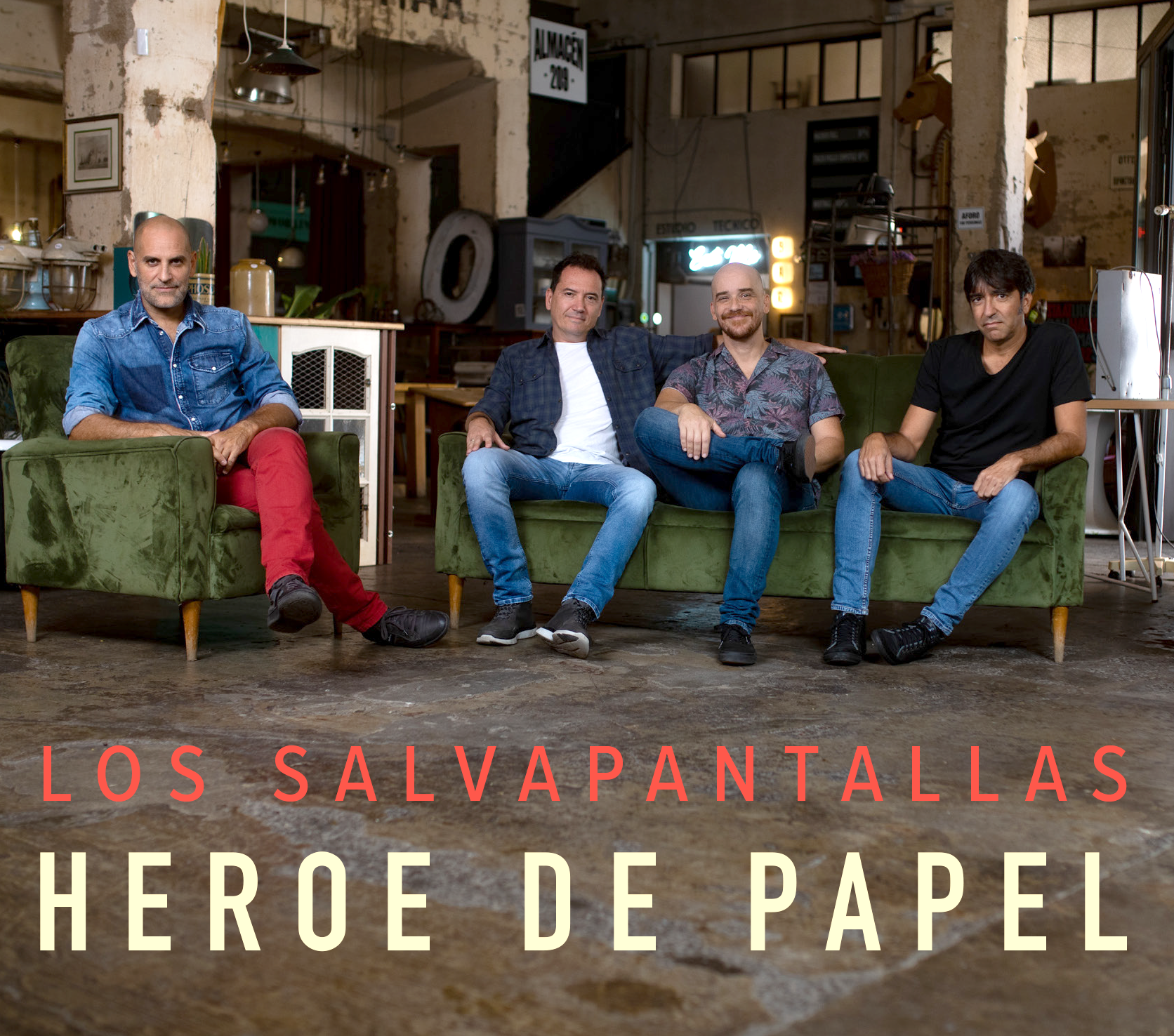 Héroe de papel – Los Salvapantallas